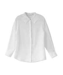 蝴蝶領造型雪紡(シャツ/ブラウス)