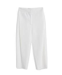 mooncat | MOONCAT 斜壓摺空氣感九分褲(その他パンツ)