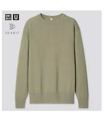 UNIQLO | 3Dクルーネックセーター（長袖）(ニット/セーター)