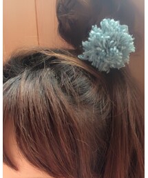 姪っ子ちゃんに作ってもらったぽんぽん🎀 | その他