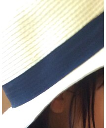 海の家で買ったカンカン帽 | 帽子