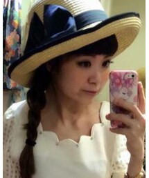 綁結草帽 | サンバイザー