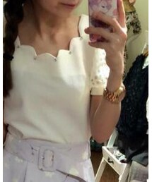 荷葉邊上衣 | Tシャツ/カットソー