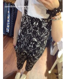 椰子吊帶褲(サロペット/オーバーオール)