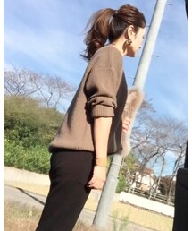 横から☺︎ | ニット/セーター