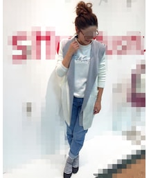 HusHusH | フロントレイヤードフーテッドカーディガン(カーディガン/ボレロ)