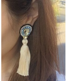 タッセルピアス | イヤリング
