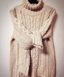 フィッシャーマンタートルニット(ニット/セーター)