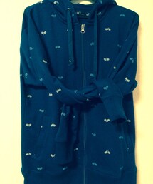 自転車柄パーカー(パーカー)