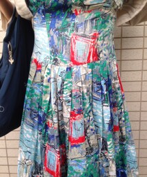 古着ワンピ✳︎海外の柄って好き♡(ワンピース)