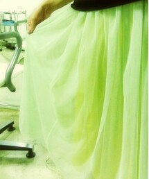 黄緑のスカート(スカート)