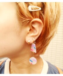 百万遍の手作り市のピアス(ピアス（両耳用）)