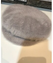 ふわふわのベレー帽 | ハンチング/ベレー帽