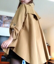 vieso | Vieso 經典斗篷外套(ピーコート)