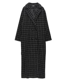 GALSTAR | ウールタッチメルトン生地ダブルボタンチェスターコート(チェスターコート)