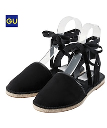 GU | レースアップエスパドリーユ(サンダル)