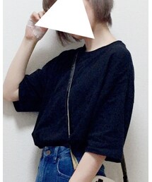 used | ポケット付きビッグシルエットT(Tシャツ/カットソー)