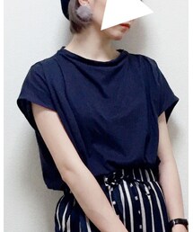 忘れた | ボートネックルーズトップス(Tシャツ/カットソー)