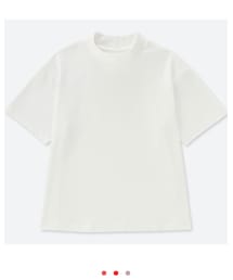 UNIQLO | オーバーサイズハイネックT(半袖)(Tシャツ/カットソー)