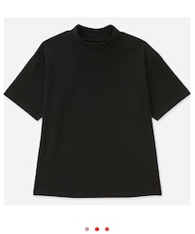 UNIQLO | オーバーサイズハイネックT(半袖)(Tシャツ/カットソー)