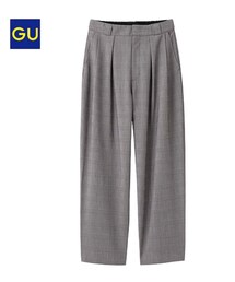 GU | イージーハイウエストテーパードパンツＵＲ(その他パンツ)
