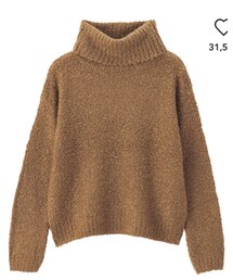 GU | ブークレタートルネックセーター（長袖） (ニット/セーター)