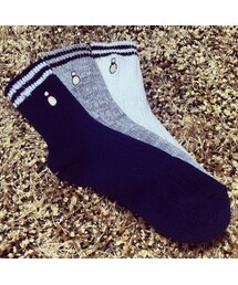 EOMMOL - 볼링양말(3컬레가 1st )  | ソックス/靴下