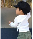 韓国子供服の「帽子(キャスケット)」