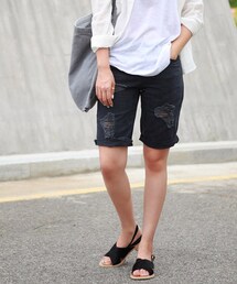 2lve(투엘브/twelve) | damage pants(その他パンツ)