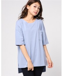 Lugnoncure | USAコットン ビッグポケットT(Tシャツ/カットソー)