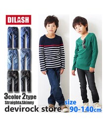 DILASH | 全6色★定番デニムロングパンツ(デニムパンツ)