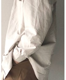 UNIQLO | オックスフォードストライプシャツ(シャツ/ブラウス)
