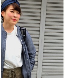 無印良品 | シャツワンピース