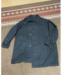 VINTAGE | チェコスロバキア軍　レインドロップ迷彩　後染めブラック(ミリタリージャケット)