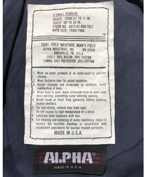 Alpha Industries | ミリタリージャケット