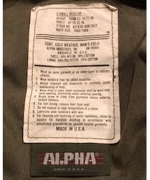 Alpha Industries | ミリタリージャケット