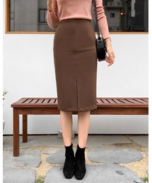 DHOLIC | スリットへムスリムスカート(スカート)