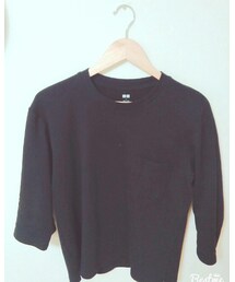 UNIQLO | 七分丈Ｔシャツ(Tシャツ/カットソー)
