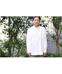 TOUJOURS | Military Pullover Shirt/COTTON PILE CLOTH(シャツ/ブラウス)