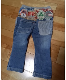 JUNK STORE | ワッペンが元々たくさん着いたデザイン！(デニムパンツ)