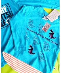 しまむら | 袖の土汚れがウタマロ使っても落ちない。。(Tシャツ/カットソー)