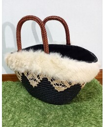 10年以上前に雑貨屋さんで購入 | かごバッグ