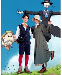 ひろっちゃマルクルにエスコートされる✨ | ひろっちゃ作成コラ画❗青年になったマルクルにビックリするソフィー😳(その他)