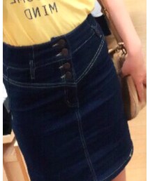 no brand | デニムスカート