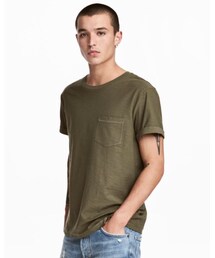 H&M | ポケットＴシャツ(Tシャツ/カットソー)