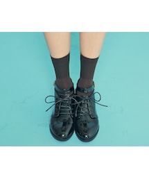 HOTPING | アンクルストラップ付きワークブーツ (ブーツ)
