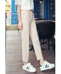 HOTPING | パステルカラー8分丈シンプルスラックス(その他パンツ)
