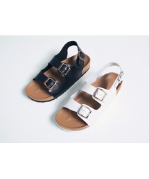 HOTPING | バックル付ベルトコンフォートサンダル(サンダル)
