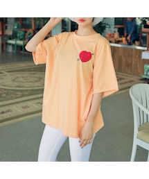 HOTPING | ラブリーハートロゴTシャツ(Tシャツ/カットソー)