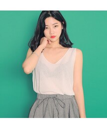 HOTPING | シースルータンクトップ(タンクトップ)